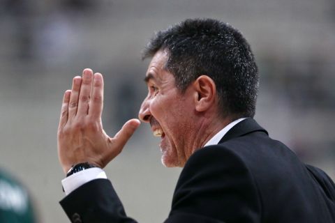Ο Δημήτρης Πρίφτης σε αγώνα της EuroLeague