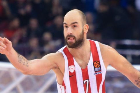 Ολυμπιακός - ΤΣΣΚΑ: Ο Σπανούλης συμπλήρωσε 300 συμμετοχές στην EuroLeague