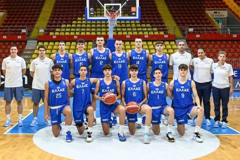 Σερβία - Ελλάδα 55-75: Τεράστια νίκη των Παίδων στην πρεμιέρα του EuroBasket U16