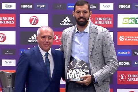 EuroLeague: Ο Νίκολα Μίροτιτς MVP της σεζόν 2021/22