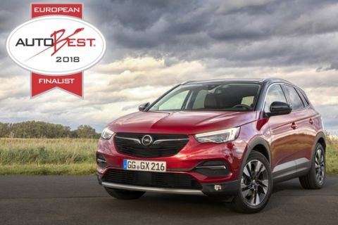 European AUTOBEST 2018 Finalist: The new Opel Grandland X has impressed the jury and been included in the final six. 