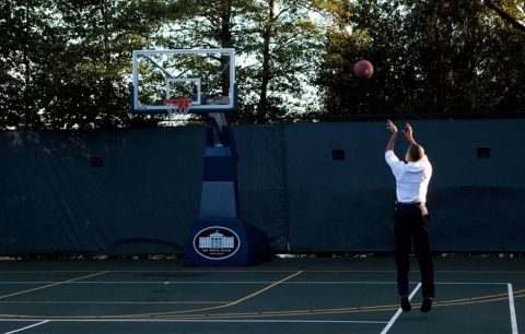 Το μπάσκετ ήταν το καταφύγιο του Barack Obama