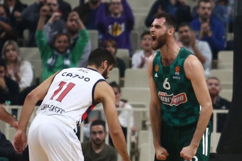 Η βαθμολογία της EuroLeague μετά από τον θρίαμβο του Παναθηναϊκού επί της Μπασκόνια