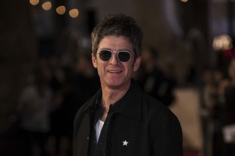 Noel Gallagher poses for photographers upon arrival at the premiere of the film 'A Star Is Born' in London, Thursday, Sept. 27, 2018. (Photo by Vianney Le Caer/Invision/AP)