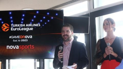 Nova: Παρουσίασε την επέκταση της συμφωνίας με την EuroLeague