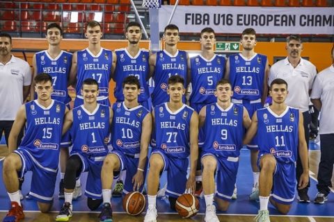 ΕθνικήU16:Για μια θέση στην οκτάδα τουEurobasket