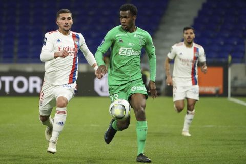 Ο άσος της Σεντ Ετιέν, Μικαέλ Ναντέ στο ματς με τη Λιόν για τη Ligue 1