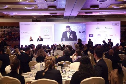 Το Χρυσό βραβείο στην Ideal Standard ως "Best Hotel Supplier" στα Greek Hospitality Awards 2018