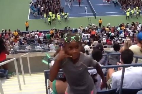 US Open: Ο χορός της 8χρονης Γκοφ στο γήπεδο που κατέκτησε το τρόπαιο 11 χρόνια αργότερα