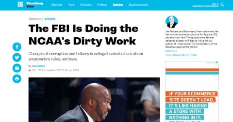 Το FBI, το NCAA και όλα όσα έχουν πάει πολύ λάθος