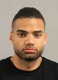 In a photo provided by East Lansing, Mich., authorities, Charlotte Hornets forward Jeffery Taylor appears in a photo after his arrest early Thursday, Sept. 25, 2014, in East Lansing, Mich., on domestic assault charges. (AP Photo/City of East Lansing)