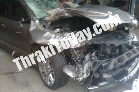 Το αυτοκίνητο του Πανόπουλου μετά το θανατηφόρο τροχαίο (pics)