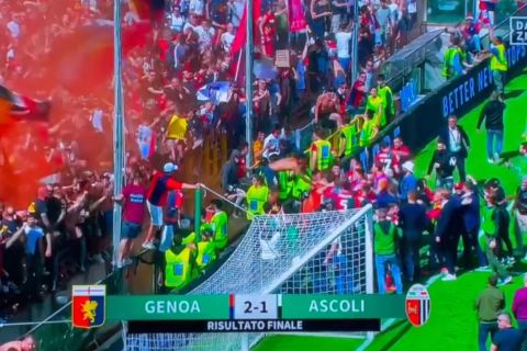 Η Τζένοα εξασφάλισε την άνοδό της στη Serie A μετά από απουσία ενός έτους
