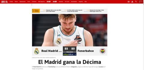 Αποθέωση για το "Decima" της Ρεάλ στην Ισπανία