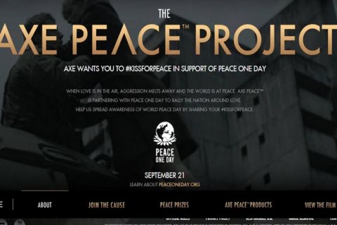 Το AXE προσκαλεί όλο τον κόσμο να γιορτάσει την Παγκόσμια Ημέρα Ειρήνης