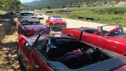 Κλασικά ιταλικά αυτοκίνητα έκαναν "απόβαση" στη Μακεδονία