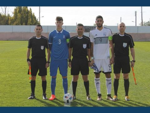 Ισόπαλο 1-1 το φιλικό της Εθνικής Παίδων με την Κύπρο