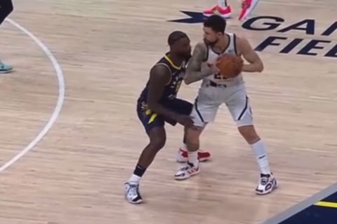 NBA: Ο Ρίβερς των Νάγκετς αποβλήθηκε για προσποίηση αγκωνιάς στον Στίβενσον την οποία... δεν έκανε ποτέ