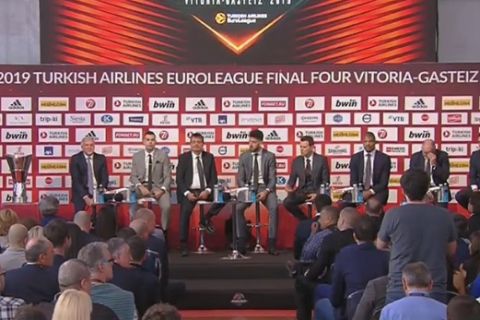 LIVE Streaming: Η συνέντευξη Τύπου του Final Four της EuroLeague