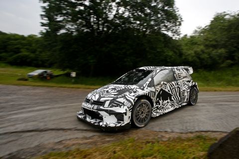 Dieter Depping, Erwin Mombaerts
Volkswagen Polo R WRC (2017)
Test Baumholder 2016