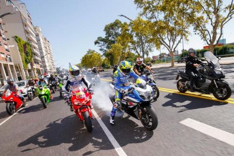 Το MotoGP στο... ναό του Maradona (PHOTOS)