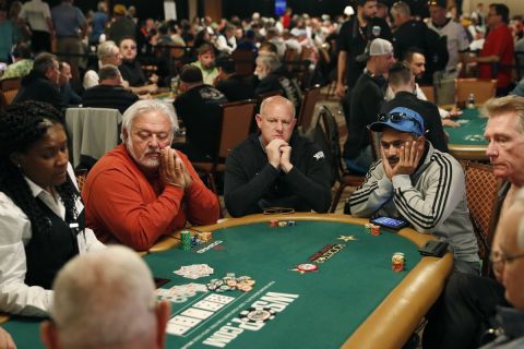 Τραπέζι σε World Series of Poker στο Λας Βέγκας