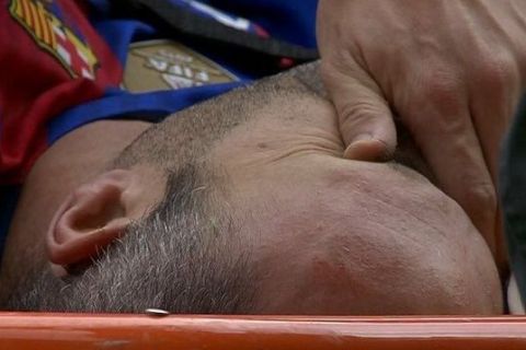 Φοβερός τραυματισμός του Ινιέστα στο "Μεστάγια"