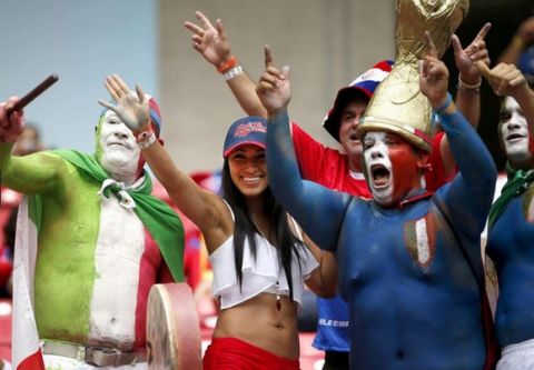 Η οπαδός της Κόστα Ρίκα που τρέλανε τους Ιταλούς