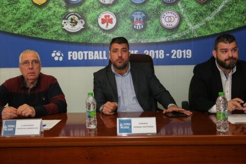 Συνεδρίαση του ΔΣ της football league .Δευτέρα 8 Απριλίου 2019 (EUROKINISSI/ΓΙΩΡΓΟΣ ΣΤΕΡΓΙΟΠΟΥΛΟΣ)