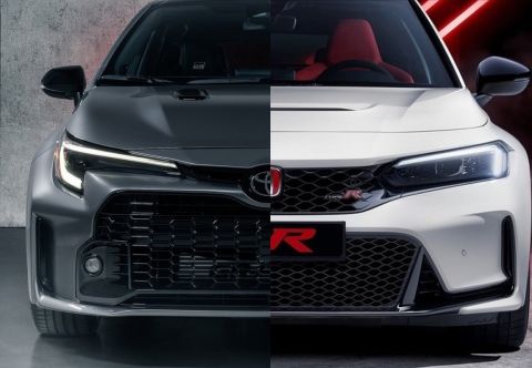 Civic Type R vs GR Corolla: Το hot hatch της Honda απέναντι σε αυτό της Toyota