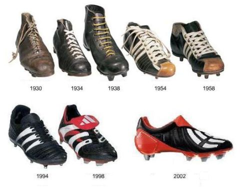 Η ιστορία του ποδοσφαιρικού παπουτσιού μέχρι σήμερα