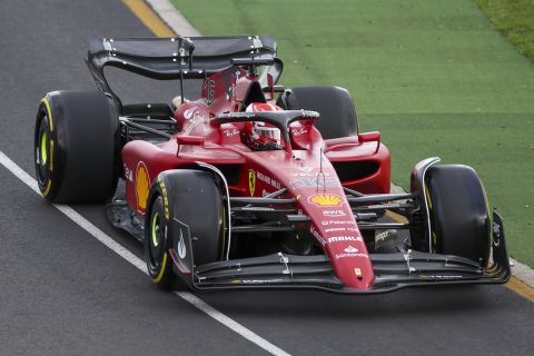 Ο Σαρλ Λεκλέρ στο Grand Prix της Αυστραλίας στη Formula 1