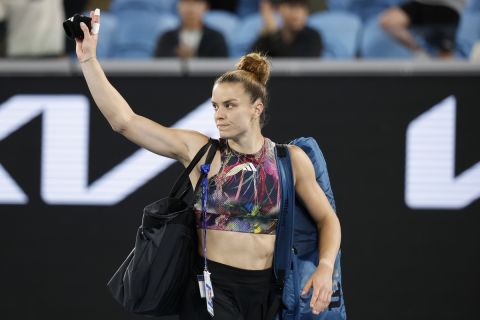 Η Μαρία Σάκκαρη αποχαιρετά τον κόσμο του Australian Open μετά τον αποκλεισμό της