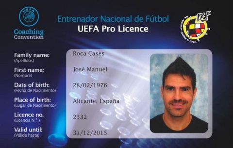 Ρόκα με UEFA Pro