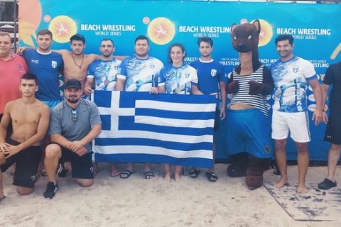 Δύο μετάλλια η Ελλάδα στο Παγκόσμιο πρωτάθλημα Πάλης στην Αμμο