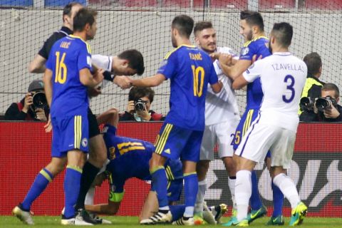 Οι ιστοσελίδες της Βοσνίας για το ματς με την Ελλάδα