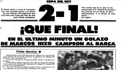 Copa del Rey: Barca vs Real