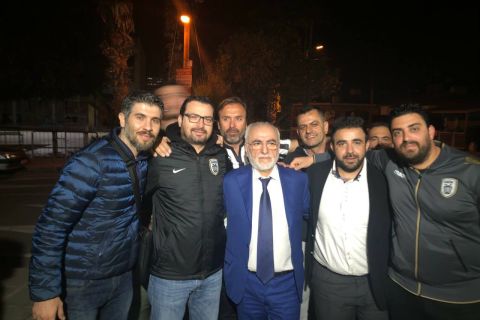 Στην Κύπρο με οπαδούς είδε τον ημιτελικό ο Ιβάν Σαββίδης