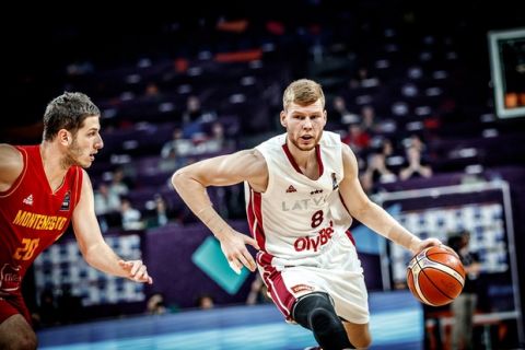 Η Λετονία διέλυσε το Μαυροβούνιο και προκρίθηκε στα προημιτελικά του Eurobasket