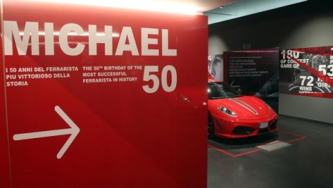 Έτσι γιορτάζει η Ferrari τα 50 χρόνια του Μίκαελ Σουμάχερ
