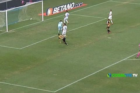 Κραϊόβα - ΑΕΚ 0-1: Γκολάρα με κεφαλιά ο Μάνταλος