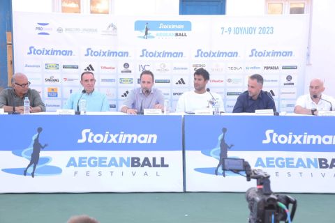 Έτοιμοι για το πρώτο τζάμπολ του Stoiximan AegeanBall Festival 2023