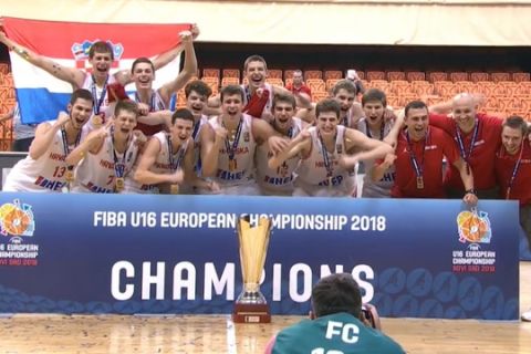Ο Πρκάτσιν χάρισε το χρυσό μετάλλιο στην Κροατία στο EuroBasket U16