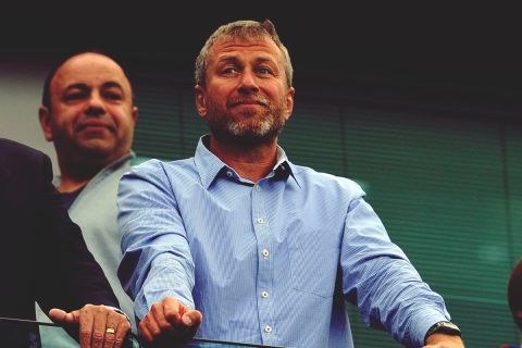Ο ιδιοκτήτης της Τσέλσι, Ρομάν Αμπράμοβιτς, σε στιγμιότυπο της αναμέτρησης με την Μπλάκμπερν για την Premier League 2011-2012 στο "Στάμφορντ Μπριτζ", Λονδίνο | Κυριακή 13 Μαΐου 2012