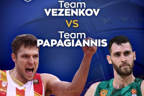 All Star Game 2022: Τα ρόστερ της team Βεζένκοβ και της team Παπαγιάννης