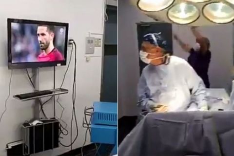 Γιατροί διέκοψαν χειρουργείο για να δουν το Πορτογαλία - Χιλή!