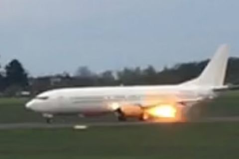 Άρσεναλ: Φωτιά από πουλί σε κινητήρα διέκοψε την απογείωση στο αεροπλάνο της ομάδας γυναικών