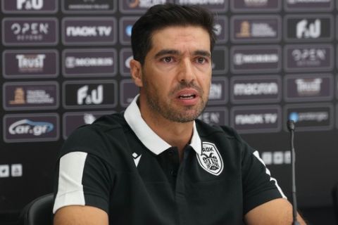 Ο προπονητής του ΠΑΟΚ, Αμπέλ Φερέιρα