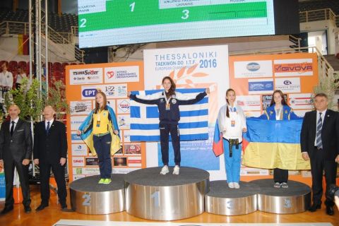 3η η Ελλάδα στη γενική κατάταξη του Πανευρωπαϊκού TaekWon Do-ITF
