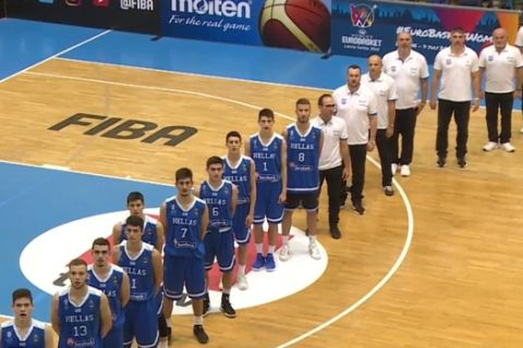 Έκτη στο EuroBasket U16 η Εθνική Παίδων